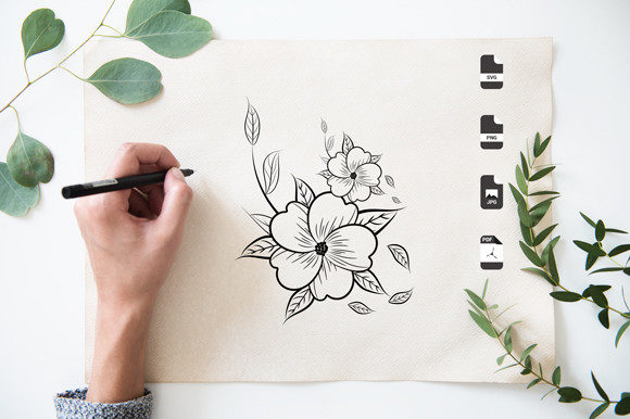 Adults Decorative Floral Coloring Page Graphics Review
