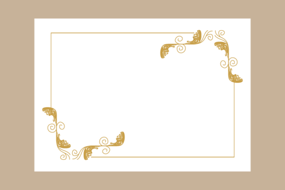 Decorative Artistic Floral Frame Design Graphics Review