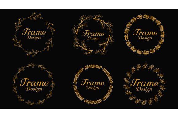Decorative Botanical Frames for Logos 07 Review
