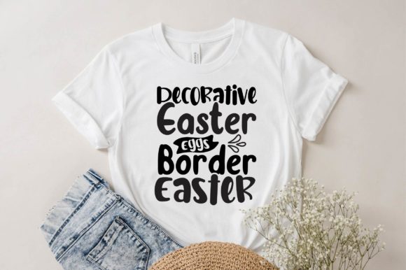 Decorative Easter Eggs Border: Graphics & Crafts Review