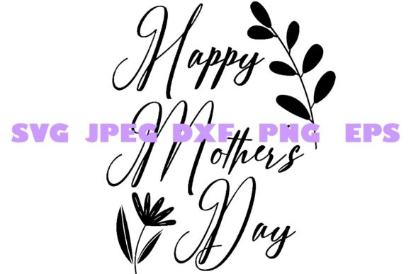 Elegant Decorative Mothers Day DXF 7 Graphics & Crafts