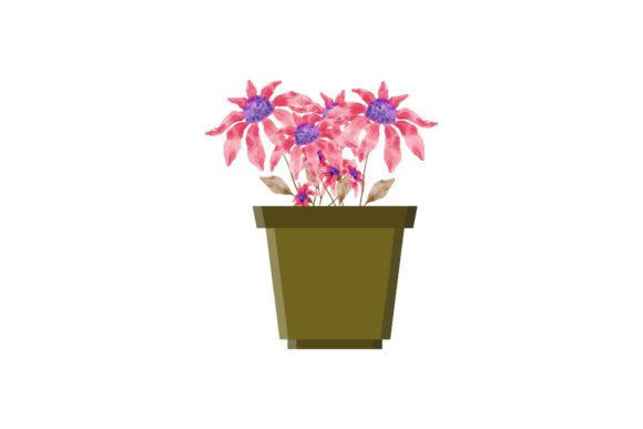 Flower Garden Decorative: Graphics & Icons for Brands