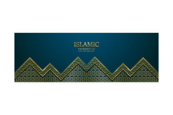 Islamic Arabic Elegant Banner Template Graphics & Backgrounds