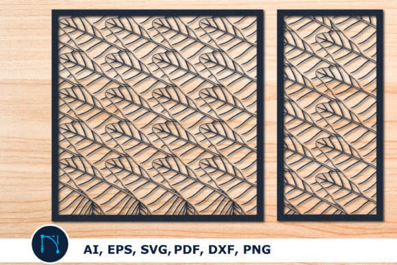 Laser Cut Decorative Leaf Border Pattern Review