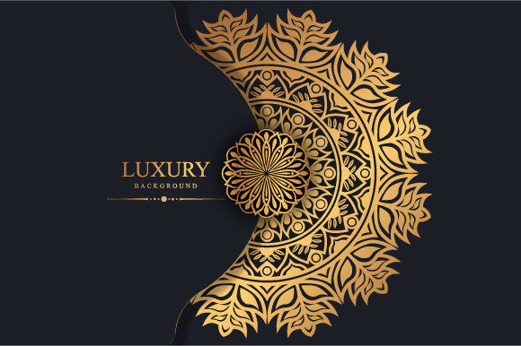 Luxury Mandala Decorative Background Graphics