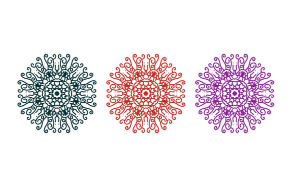 Mandala Decorative Drawing: Graphics & Patterns