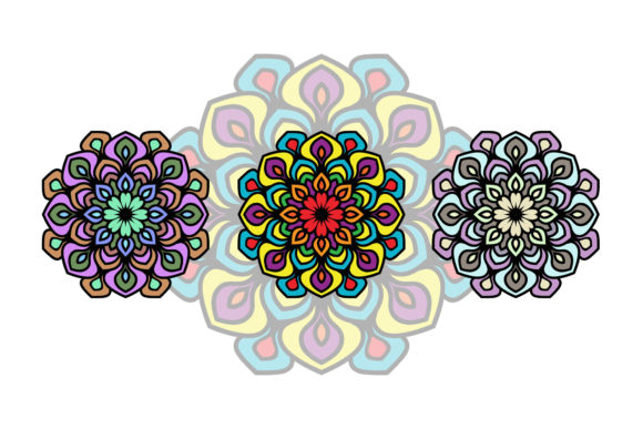 Mandala Flower Decorative Art: Graphics & Patterns Review