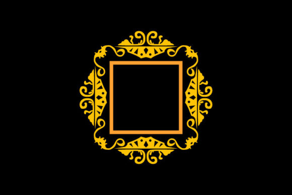 Ornamental Frame Art: Graphics & Graphic Templates